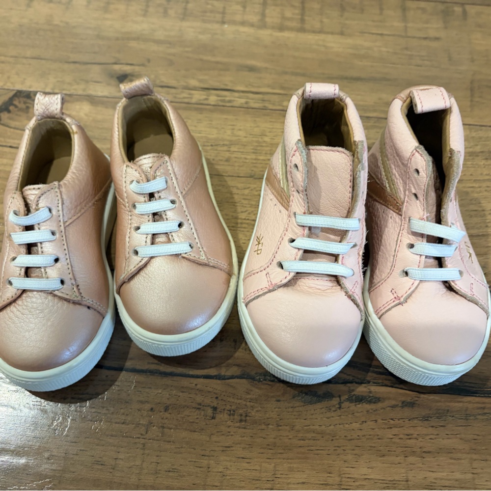 Freshly Picked Pink Kids Sneakers